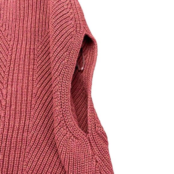 Max‎ Studio Red Sleeveless Knit Sweater Women's Size XS - Picture 5 of 9